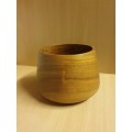 Round Wooden Bowl - height 15cm width 17cm