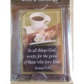 In all things God works for the good of those who love Him - Fridge Magnet