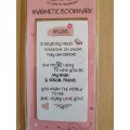 Magnetic Bookmark - Mum - Everybody needs someone on whom they can depend (New condition)