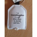 Granddaughter Keyring/Keychain (New condition)