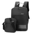 Men's Backpack USB Charge Waterproof Multi-functional Large Capacity Bag
