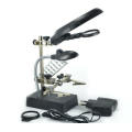 Helping Hand LED Illumination Auxiliary Clip Magnifier with Soldering Stand