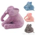 Stuffed Elephant Toy / Pillow for Baby --- Blue