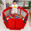 Baby Ball Pool Playpen for Kids, Playard Indoor Child Safety Fence with 50 Balls