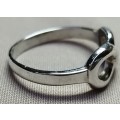 925 Sterling Silver infinity Ring