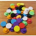 EXTRA coloured caps [Yellow pair] for Fidget Spinner Toy