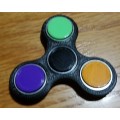 EXTRA coloured caps [White pair] for Fidget Spinner Toy