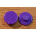 EXTRA coloured caps [Purple pair] for Fidget Spinner Toy