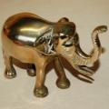 Quality Solid Brass Elephant - Height 110mm