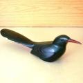 Hand Carved & Painted Wood Hoopoe - By Feathers Gallery - Limited edition- Length 390mm