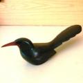 Hand Carved & Painted Wood Hoopoe - By Feathers Gallery - Limited edition- Length 390mm