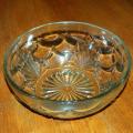 Vintage Glass Bowl - For serving Desserts or Salads - Diameter 220mm Depth 85mm