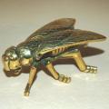 Detailed Brass Fly with Hidden Compartment - Length 100mm