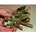 Detailed Brass Fly with Hidden Compartment - Length 100mm
