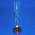 Glass Bubble Stem Vase - Height 155mm