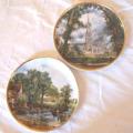 2 John Constable Plates - As per pictures - Each 200mm Diameter - Sold as one lot.