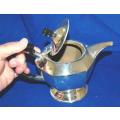 EMESS - EPNS Silver Plated Tea & Hot Water Pots - Tallest 180mm