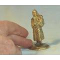 Brass Figurine of Mother & Child - Possibly North American Indian - Height 80mm