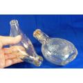2 Vintage Baby Bottles -  Griptight 1 to 8 Oz or Tbs 2 to 16 & Hush-a-bye Bottle. Sold as one item
