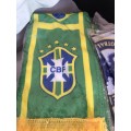 Soccer fan scarves ~ BRAZIL