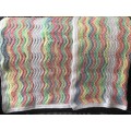 Crochet baby blanket reversable
