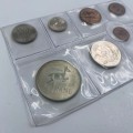1970 SA UNC Mint Set with Silver R1 (Mintage only 20,000)