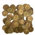 Lot of 62 old South African half cents dates 61-64