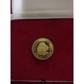 1961 - 1983  1oz Gold Medalion 22nd Anniversary of the Republic of South Africa.