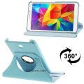 Samsung 7" TAB 4, T230 Leather Case Swivel Rotating Cover Colour