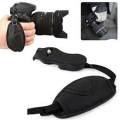 Camera Hand Grip Black Leather Strap