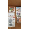 Nintendo 3DS White with 4 games ( no stylus)
