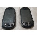 PSP Street x 2 has lots of sctatches but works 100%. ( One Charger)