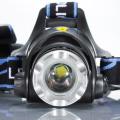 USB Rechargeable Smart Retractable Zoom Fishing Light Induction Waterproof Headlamp