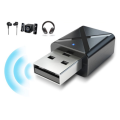 Bluetooth 5.0 Receiver Transmitter,2-in-1 Mini USB Bluetooth Audio Transmitter & Wireless Bluetooth