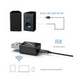 Bluetooth 5.0 Receiver Transmitter,2-in-1 Mini USB Bluetooth Audio Transmitter & Wireless Bluetooth