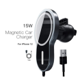 15W Fast Charging Magnetic Mount Phone Holde Magnetic Car Charger