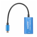 Hd 1080p Hdmi-compatible To Micro Usb With Line Video Capture Card
