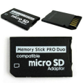 Micro SD Memory Card Adapter MS Pro Duo Card Reader PSP Converter