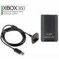 4800mah Battery with Replacement Cable for Xbox 360 Gamepad