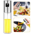 Olive Oil Sprayer Dispenser for Cooking Food-Grade Glass Oil Spray Transparent Vinegar Bottle Oil Di
