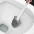 Toilet brush cleaning toilet silicone brush wall-mounted sanitary cleaning