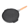 Double-sided frying pan, high-quality double-sided grilling pan, aluminum rod coating grill grill pa