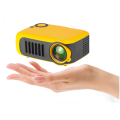 Mini portable mobile phone projector children`s miniature LCD video pocket miniature children`s proj