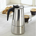 Stainless steel mocha electric heating espresso pot