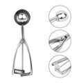 Stainless Steel Large Cookie scoop Ice Cream Scoop with Trigger