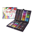 Art Children`s Watercolor Pen Set 168 pcs/Set Multi-color Watercolor Painting Pens Primary School Mu