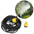 Garden/outdoor cooling artificial fog system micro spray cooling pipe garden pavilion