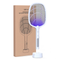 2 in 1 Rechargeable Electric Fly Swatter, Mosquito Swatter for Indoor and Outdoor