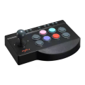 Arcade Fight Stick, USB Wired Fighting Joystick Game Controller for PS4 / PS3 / Switch / Xbox One /