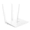 High Speed Wireless Router with 3 External Antennas - White